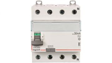 LEGRAND 4P diferencijalni prekidač 100A 0,03A tip A P304 DX3 411763