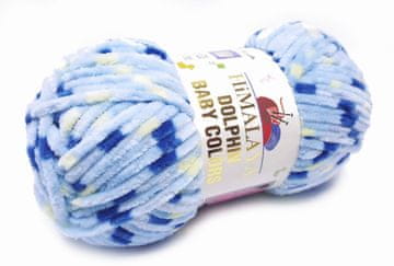 HIMALAYA DEBELNA pređa DOLPHIN BABY COLORS 80403