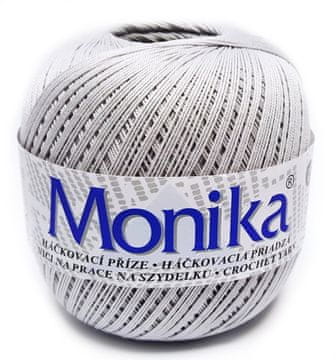 MONIKA MANŽETA pamuk MAXI 100g. 550m SIVA