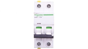 Schneider Automatski osigurač 2P C 25A 6kA AC iC60N-C25-2 Acti9 A9F04225