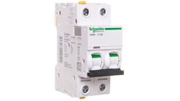 Schneider Automatski osigurač 2P C 13A 6kA AC iC60N-C13-2 Acti9 A9F04213