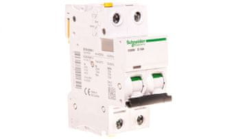 Schneider Automatski osigurač 2P D 10A 6kA AC iC60N-D10-2 Acti9 A9F05210