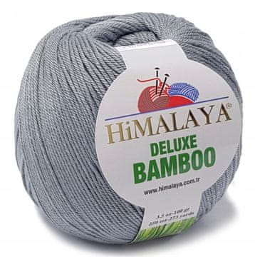 BAMBUS pređa BAMBUS PAMUK 100g BOJA siva 26