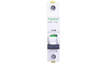 Schneider Automatski osigurač 1P D 16A 6kA AC iC60N-D16 Acti9 A9F05116