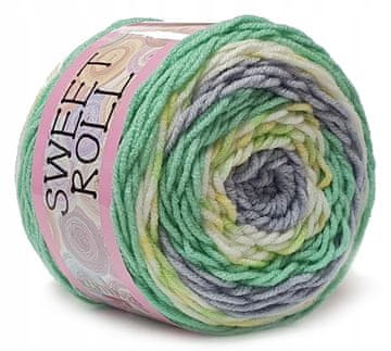 Pređa za pletenje SWEET ROLL akrilna 140g CELADYN 1047-28