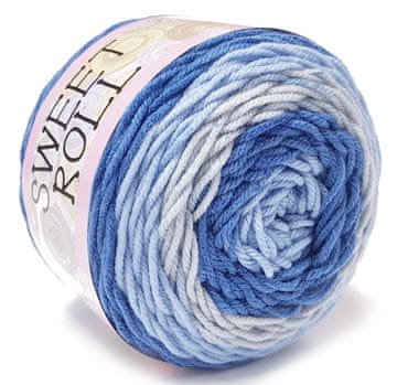 Akrilna pređa SWEET ROLL 140g PLAVA 1047-20