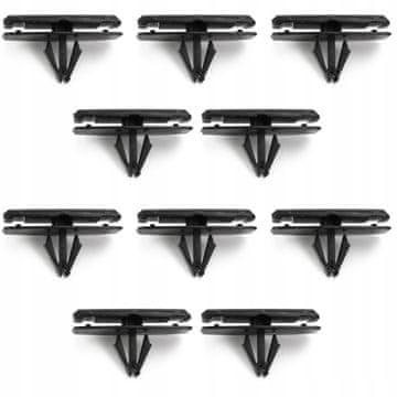 10x spinka klipa blatobrana nadkola za jeep wrangler