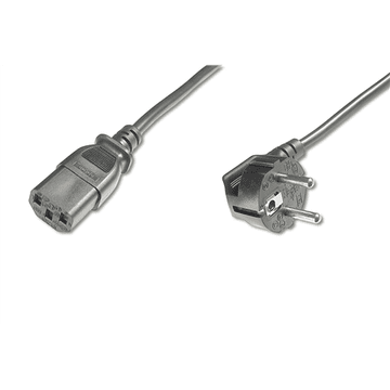 Digitus | Kabel za napajanje | Napajanje IEC 60320 C13 | Napajanje CEE 7/7 | 1,8 m | Crni