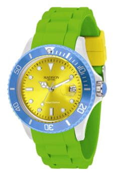 MADISON U4484G sat. Kvarcni, žuti. Unisex.