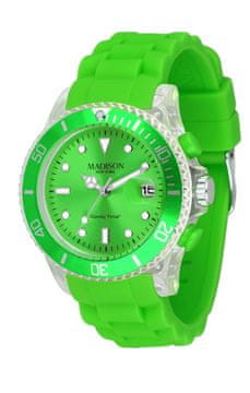 MADISON U4399-10 sat. Kvarcni, zeleni. Unisex.