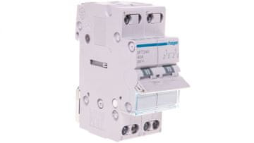 Modularna sklopka I-0-II (mrežni generator) 40A 2P SFT240