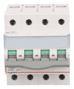 LEGRAND Modularna sklopka-rastavljač 100A 4P FR304 004374/406489
