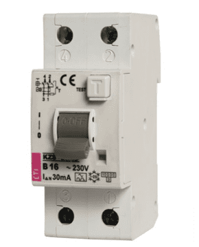 Diferencijalni prekidač 2P 16A B 0,03A tip A KZS-2M 002173204