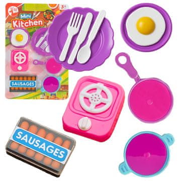 DE BC Kitchen Set Kuhinjski pribor za kuhanje hrane Lonci za djecu