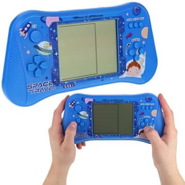 Nobo Kids ELEKTRONSKA IGRA TETRIS PRIJENOSNA PUTNA KONZOLA ZA DJECU PLAVA
