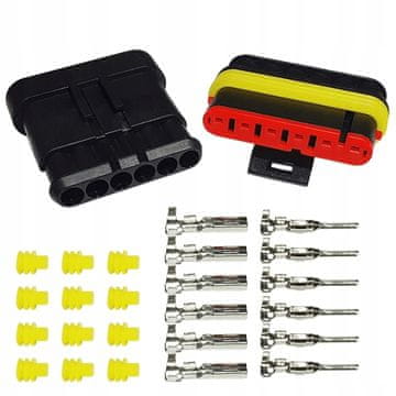 Vodootporni automobilski konektor Superseal 6 pin