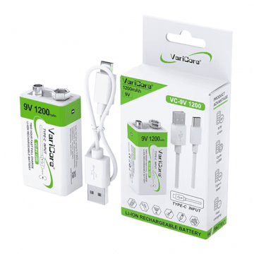 Punjiva baterija VC-9V 1200-USB 9V Li-ion 1200mAh