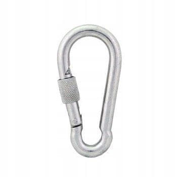 Karabiničar za užad s blokadom i osiguranjem DIN 5299D 5x50mm 5mm 50mm
