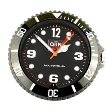 Qiin QN-WC-BK-DCF sat. Kvarcni, crni. Unisex.