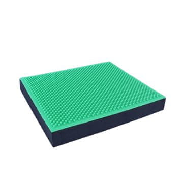 Northix Orange Gym - Spiky 2-u-1 podloga za ravnotežu - crna/zelena