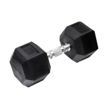Northix Orange Gym - Šesterokutna bučica - 27,5 kg