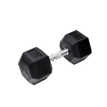Northix Orange Gym - Šesterokutna bučica - 18 kg