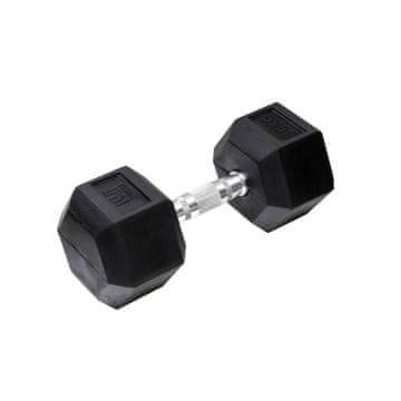 Northix Orange Gym - Šesterokutna bučica - 30 kg