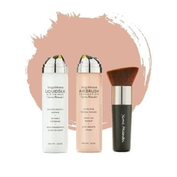 Northix AirBrush tekući puder 3 kom - svijetli