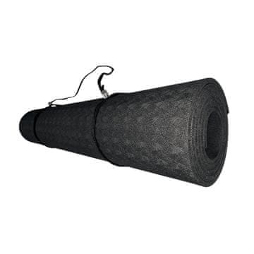 Northix Iron Gym - Prostirka za jogu s remenom - 4 mm