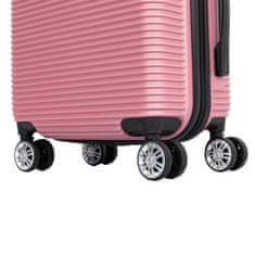 Aga Travel Kabinové zavazadlo MR4694 Růžové