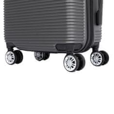 Aga Travel Kabinové zavazadlo MR4694 Šedé