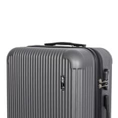 Aga Travel Kabinové zavazadlo MR4696 Tmavě šedé