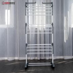 Herzberg Herzberg HG-8034GRY: Stalak za odjeću za selidbu - sivi