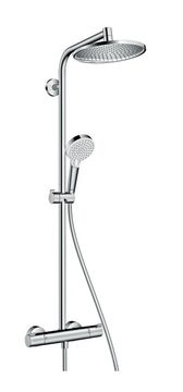 slomart Hansgrohe Crometta S sustav tuša, 2 glave, zidni, krom