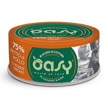 Oasy OASY mokra hrana za mačke - Pileća prsa u umaku, 70g