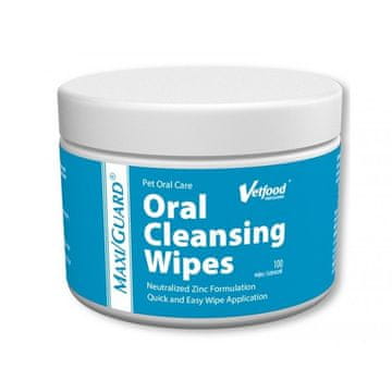 slomart VETFOOD Maxi/Guard Oral Cleansing Wipes - preparat za oralnu higijenu za pse i mačke