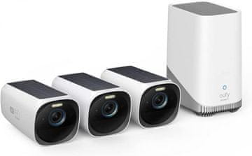 Anker Eufy Security EufyCam 3 set: 3 kamere + bazna stanica