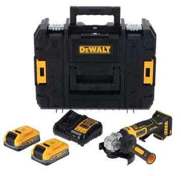 DeWalt Kutna brusilica DEWALT DCG404S2T, 125mm, 18V s 2x3.5Ah baterijama