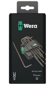 Wera Wera L-ključevi Torx TX8, 9 komada