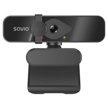 SAVIO Savio CAK-06 Web kamera, 4K Ultra HD, crna