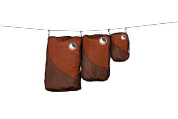slomart Set 3 putna organizatora TTTM Chocolate/Cop