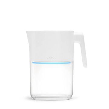 slomart LARQ PureVis Pitcher vrč s filterom za vodu 1.9 L prozirna, bijela