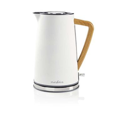slomart Nedis KAWK510EWT kuhalo za vodu 1.7 L 2200 W bijela
