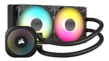 Corsair Corsair Nautilus 240 RS ARGB - Vodeno hlađenje procesora, Crno