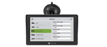slomart Navitel E777 Truck GPS navigator 17.8 cm (7") zaslon na dodir, crni