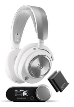 slomart Steelseries 61525 Gaming slušalice/naglavni komplet, USB-C, bijela