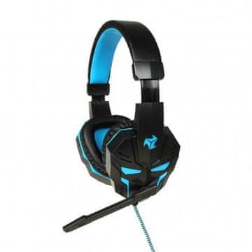 slomart Žične Gaming Slušalice iBox X8, Crna/Plava