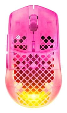 slomart SteelSeries Aerox 3 Wireless Gen 2 miš, Magenta Haze