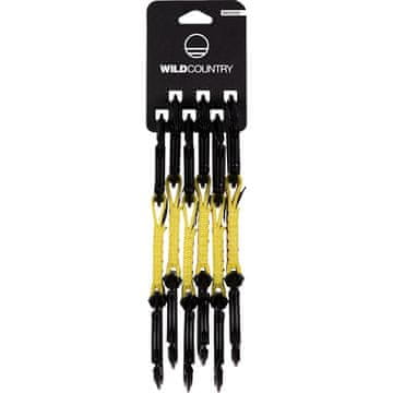 slomart Planinarski karabiner Wild Country (crni/žuti, 6 komada)