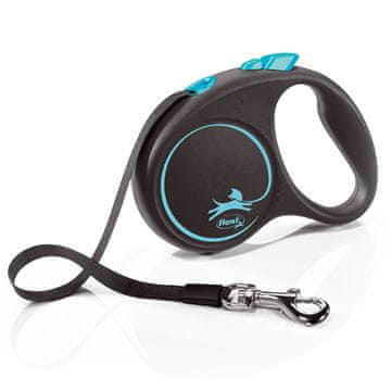 slomart Flexi Automatski povodac Black Design S 5 m, plavi